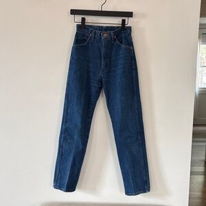 Wrangler Vintage 100% Cotton Blue Denim Jeans